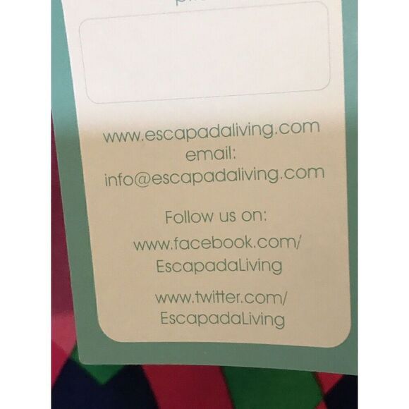 Disney Parks Womens Medium Escapada Living Pink Navy Origami Top Beaded NWT - Picture 9 of 11